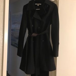DXNY women’s pea coat with belt